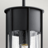 Kichler Camillo 1lt Outdoor Pendant Black