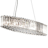 Kichler Crystal Skye 8 Light Island Chandelier