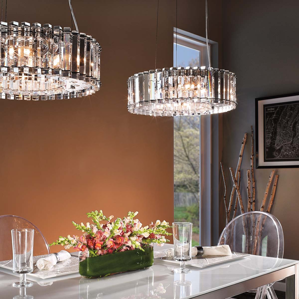 Kichler Crystal Skye 8 Light Chandelier