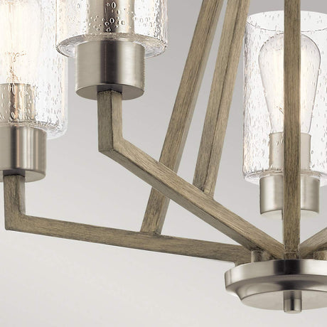 Kichler Deryn 5 Light Chandelier Grey