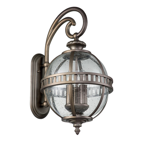 Kichler Halleron 3 Light Wall Lantern Grey