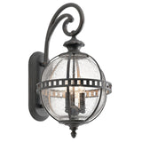 Kichler Halleron 3 Light Wall Lantern Grey