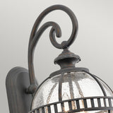 Kichler Halleron 2 Light Wall Lantern Grey