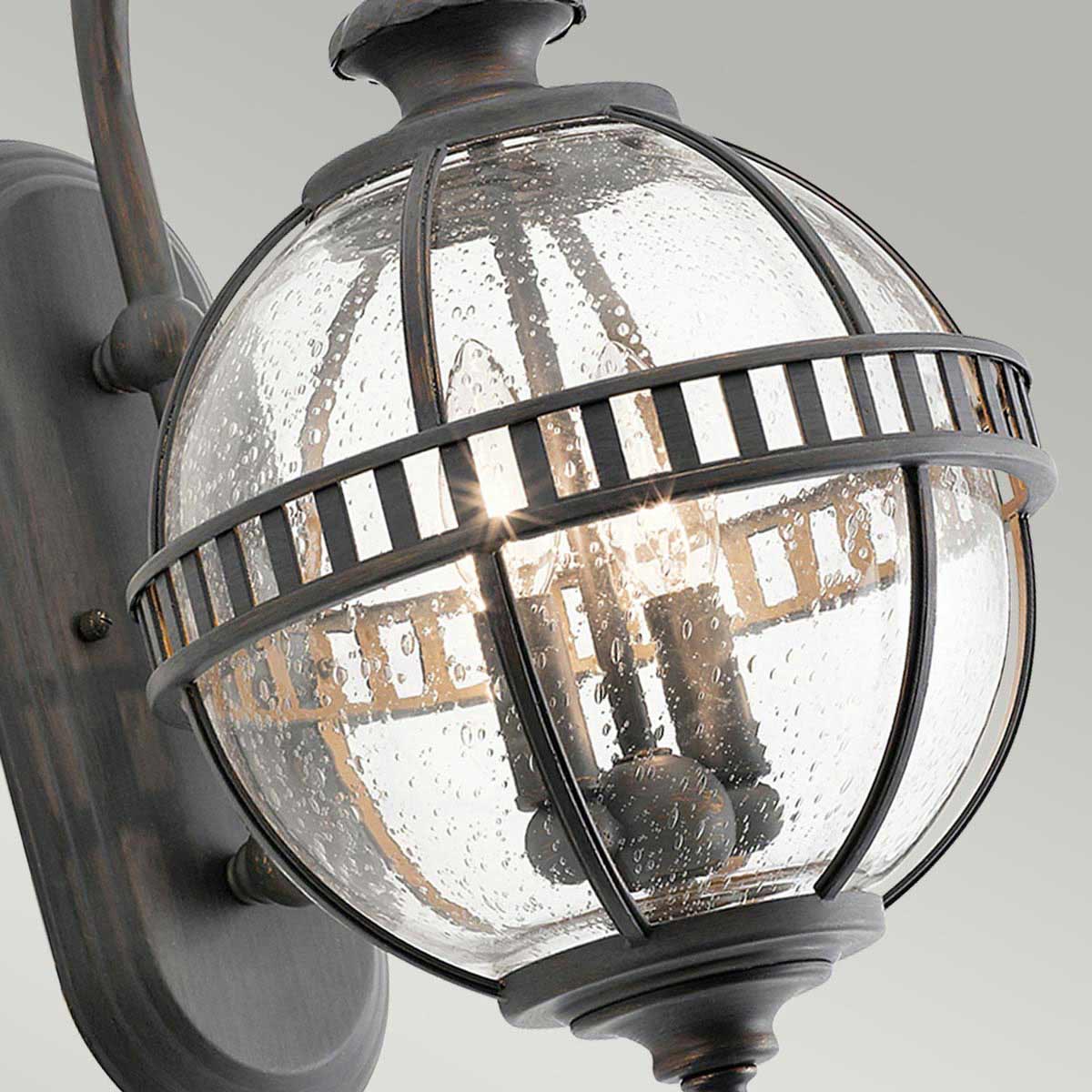 Kichler Halleron 2 Light Wall Lantern Grey