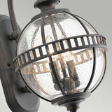 Kichler Halleron 2 Light Wall Lantern Grey