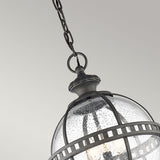 Kichler Halleron 3 Light Chain Lantern Grey