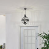 Kichler Halleron 3 Light Chain Lantern Grey