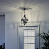 Kichler Halleron 3 Light Chain Lantern Grey