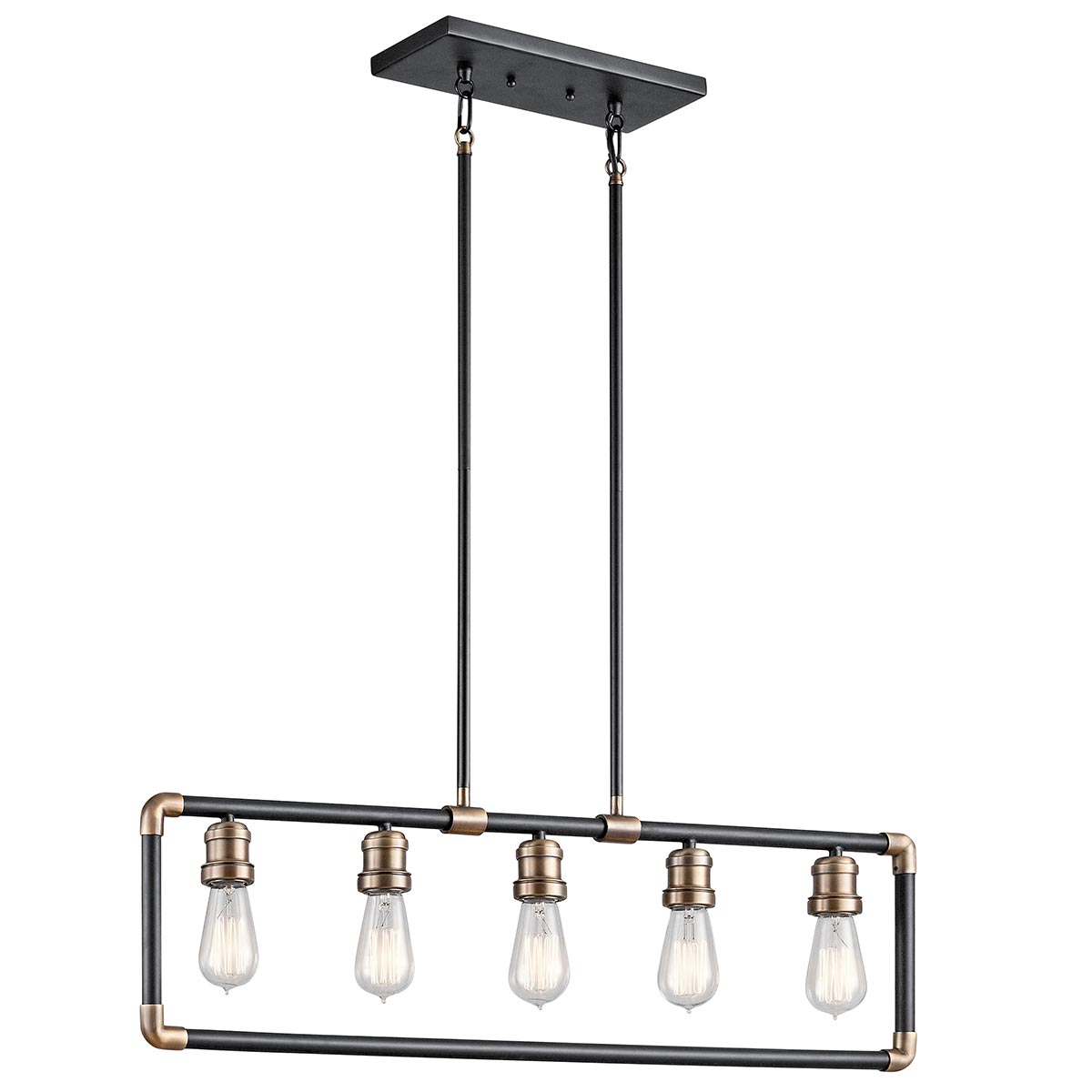 Kichler Imahn 5 Light Linear Chandelier