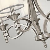 Kichler Lacey 5 Light Chandelier Silver