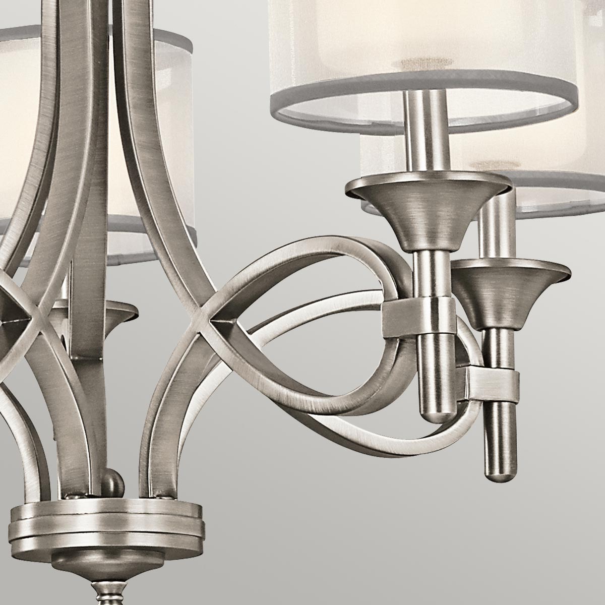 Kichler Lacey 5 Light Chandelier Silver