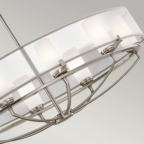 Kichler Saldana 8 Light Oval Chandelier