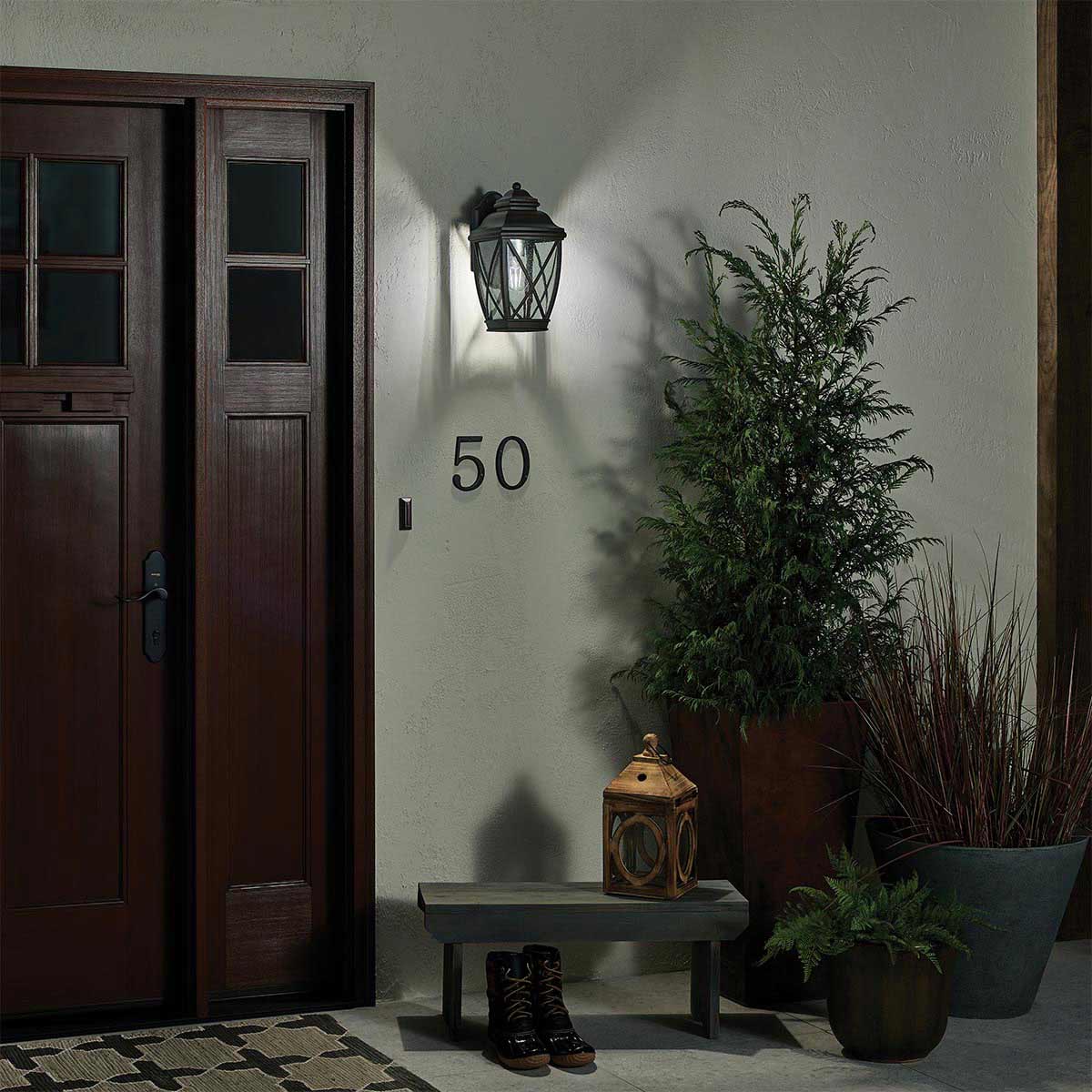 Kichler Tangier 1 Light Medium Wall Lantern