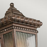 Kichler Venetian Rain 1 Light Half Wall Lantern