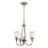 Kichler Waverly 3 Light Chandelier Silver
