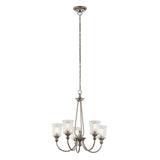 Kichler Waverly 5 Light Chandelier Silver