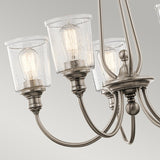 Kichler Waverly 5 Light Chandelier Silver