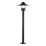 Elstead Klampenborg 1 Light Bollard Black