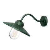 Elstead Klampenborg 1 lt Wall Lantern Green