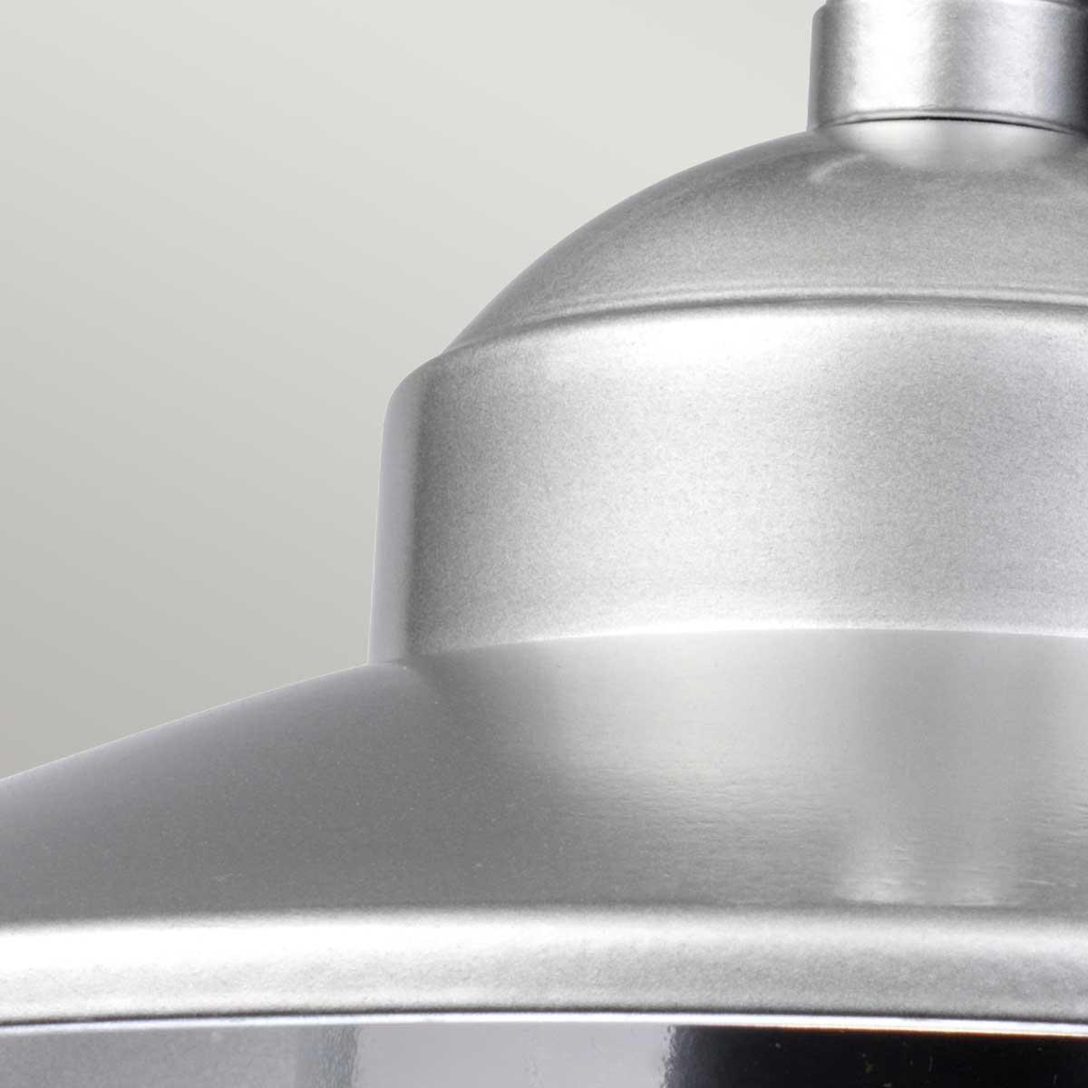 Elstead Klampenborg 1 Light Chain Lantern Silver