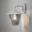 Konstsmide Benu Outdoor Wall Light Galvanised –  from Amos Lighting + Home