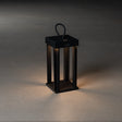 Konstsmide Cannes Outdoor USB Rechargeable Lamp Black –  from Amos Lighting + Home