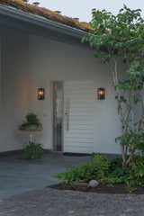 Konstsmide Capri Outdoor Wall Light Small, Black IP44 –  from Amos Lighting + Home