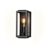 Konstsmide Capri Outdoor Wall Light Small, Black IP44 –  from Amos Lighting + Home