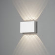 Konstsmide Chieri 8 LED Outdoor Wall Light White –  from Amos Lighting + Home