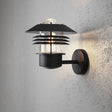 Konstsmide Modena 730 Outdoor Wall Light Black –  from Amos Lighting + Home