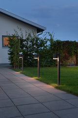 Konstsmide Modena Band Outdoor Bollard Light Black –  from Amos Lighting + Home