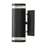 Konstsmide Modena Band Outdoor Twin Wall Light Black –  from Amos Lighting + Home