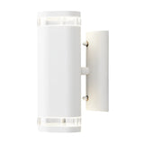 Konstsmide Modena Band Outdoor Twin Wall Light White –  from Amos Lighting + Home