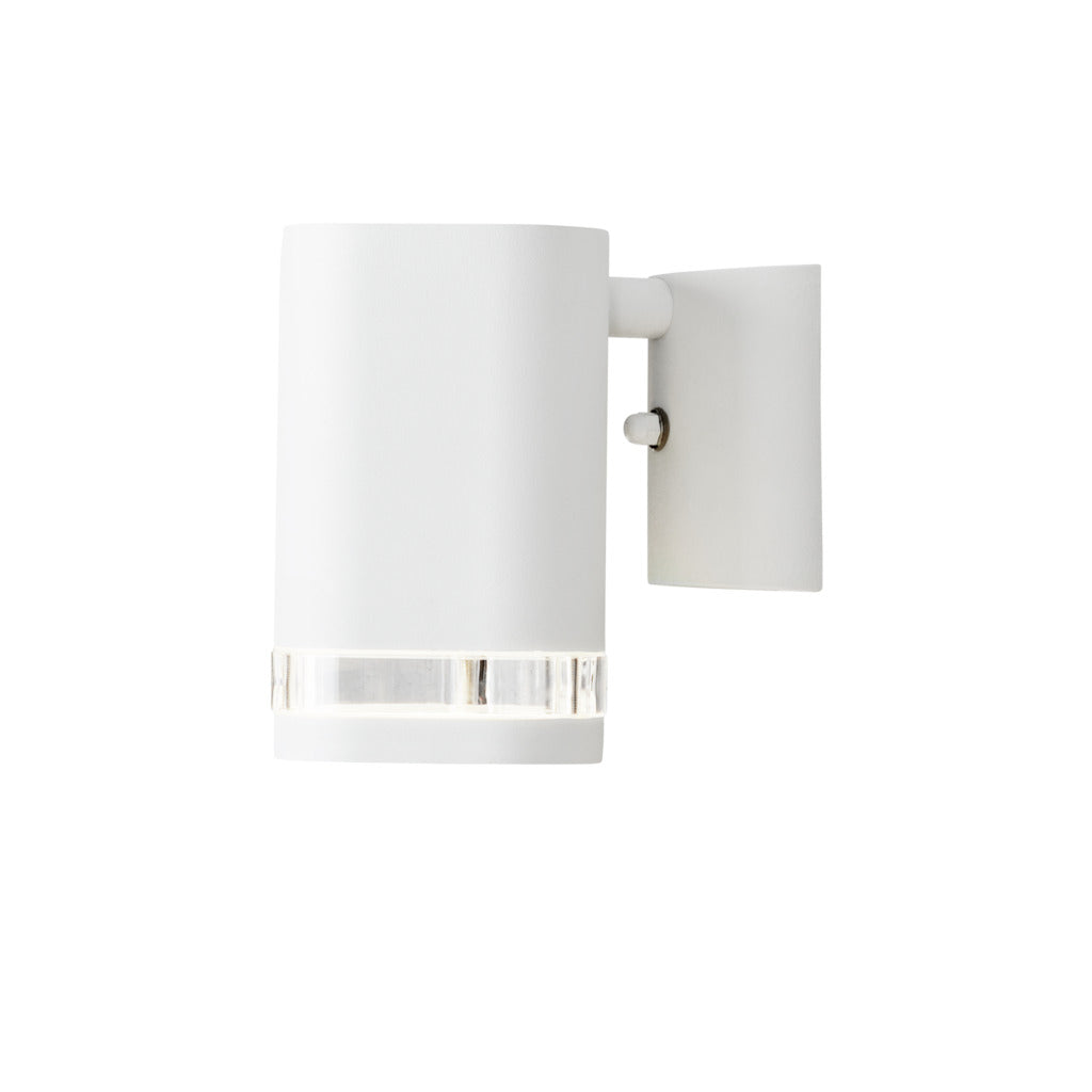 Konstsmide Modena Band Outdoor Wall Light White –  from Amos Lighting + Home