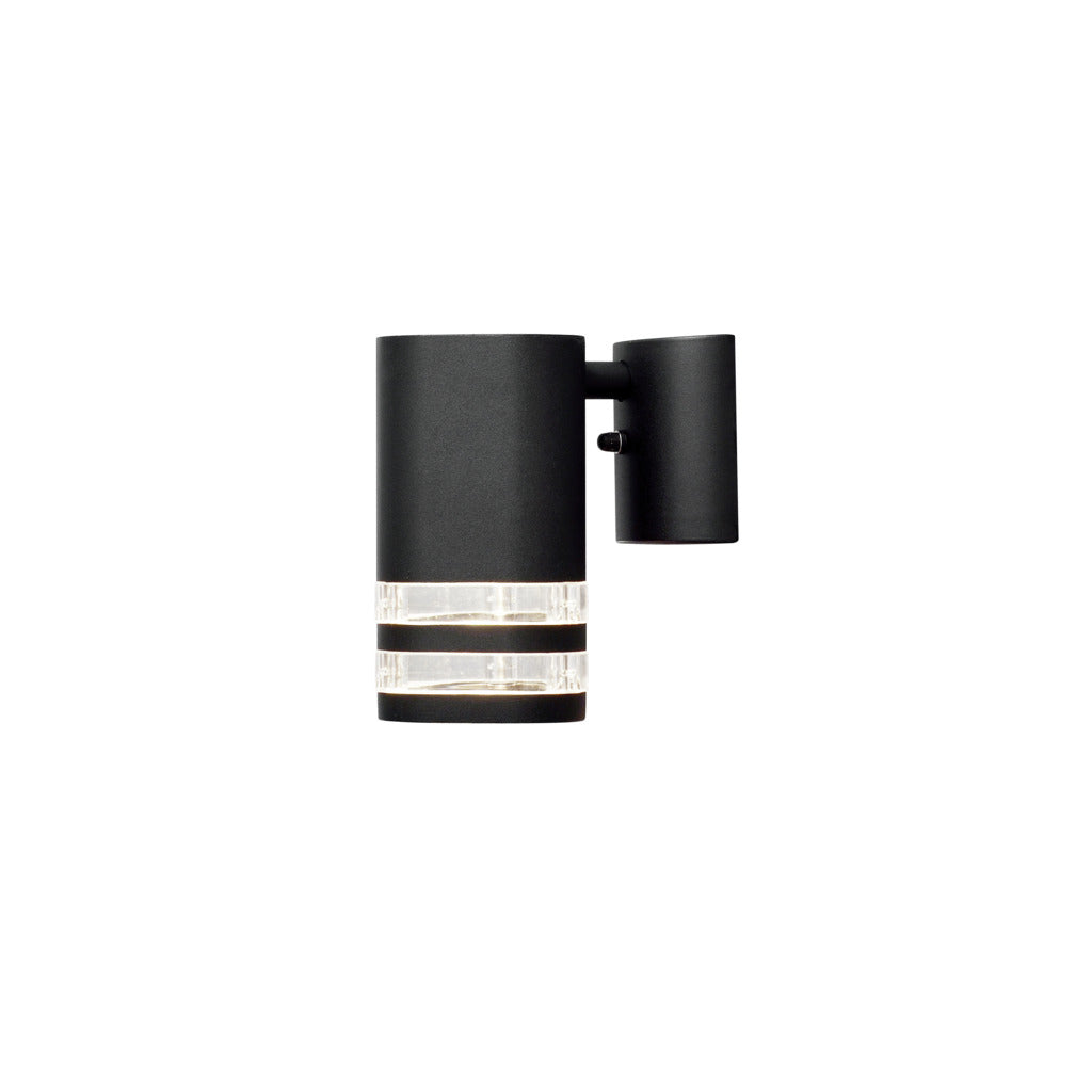 Konstsmide Modena Double Band Outdoor Wall Light Black –  from Amos Lighting + Home