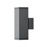 Konstsmide Monza Outdoor Twin Wall Light Anthracite Grey –  from Amos Lighting + Home