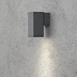 Konstsmide Monza Outdoor Wall Light Anthracite Grey –  from Amos Lighting + Home