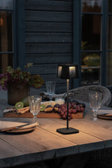 Konstsmide Nice Outdoor USB Rechargeable Table Lamp Black –  from Amos Lighting + Home