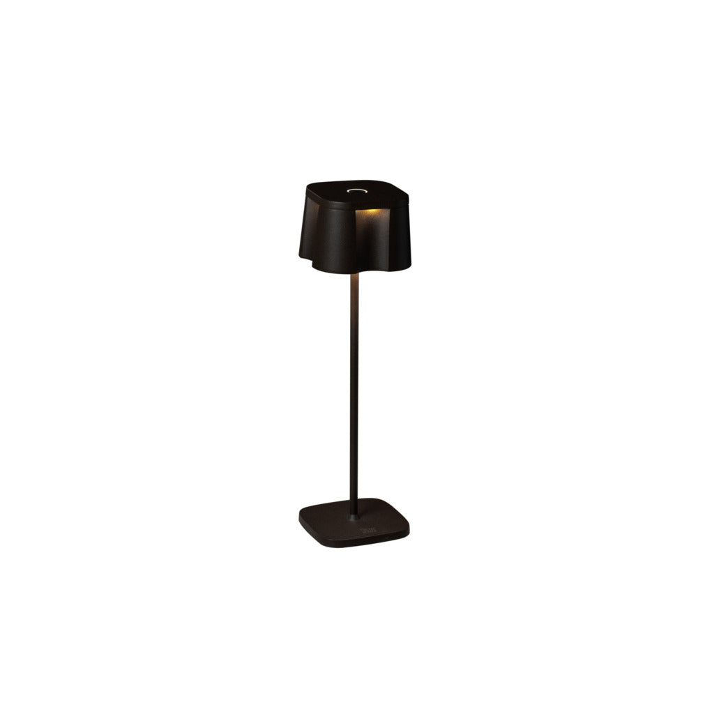 Konstsmide Nice Outdoor USB Rechargeable Table Lamp Black –  from Amos Lighting + Home