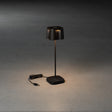 Konstsmide Nice Outdoor USB Rechargeable Table Lamp Black –  from Amos Lighting + Home