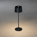 Konstsmide Positano Outdoor USB Rechargeable Table Lamp Black –  from Amos Lighting + Home