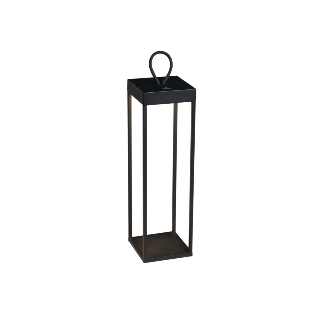 Konstsmide Ravello Outdoor USB Rechargeable Lamp Large Black –  from Amos Lighting + Home