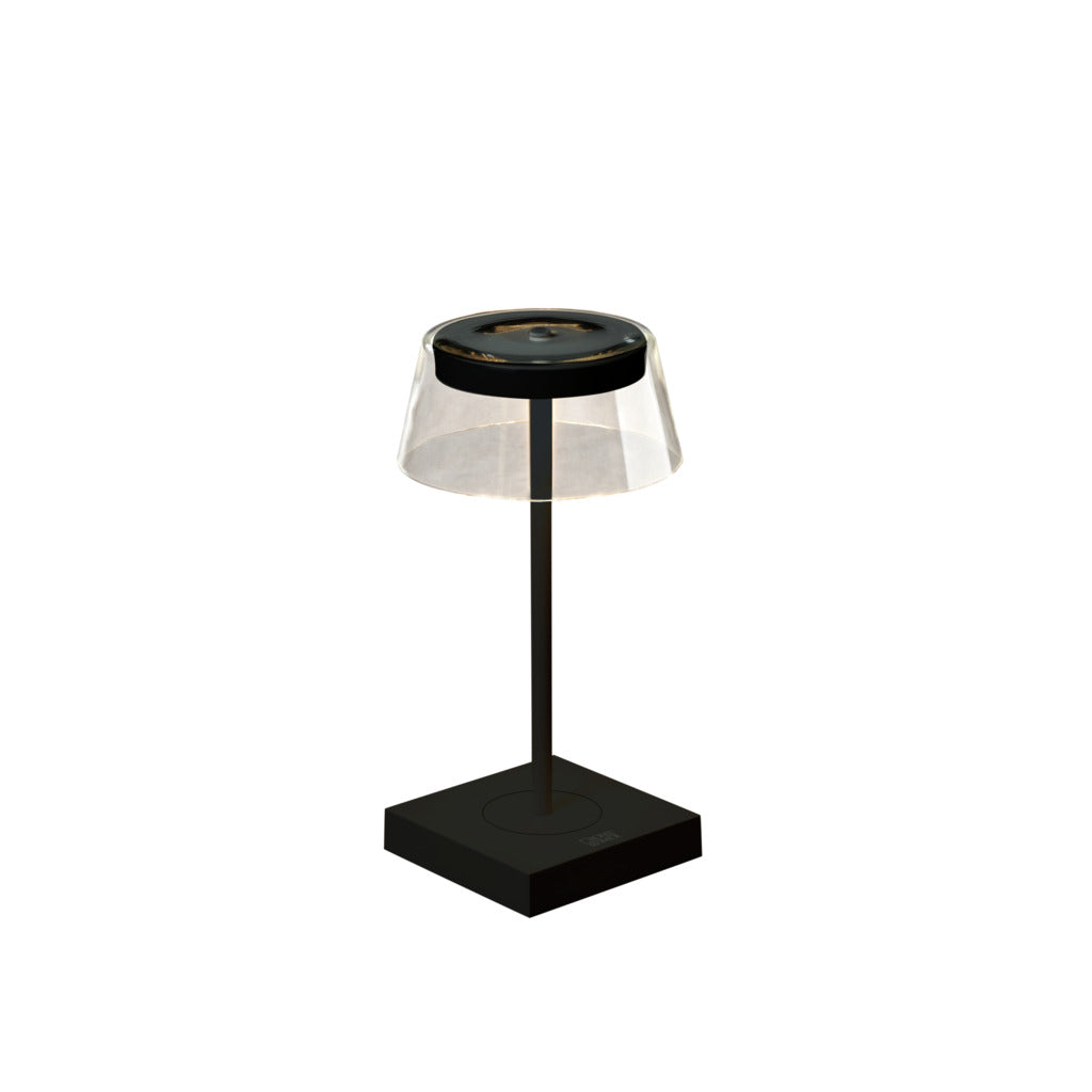 Konstsmide Scilla Outdoor USB Rechargeable Table Lamp Black –  from Amos Lighting + Home