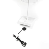 Konstsmide Scilla Outdoor USB Rechargeable Table Lamp White –  from Amos Lighting + Home