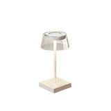 Konstsmide Scilla Outdoor USB Rechargeable Table Lamp White –  from Amos Lighting + Home