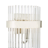 Laura Ashley Alexa Wall Light Polished Nickel with Glass Rods –  from Amos Lighting + Home