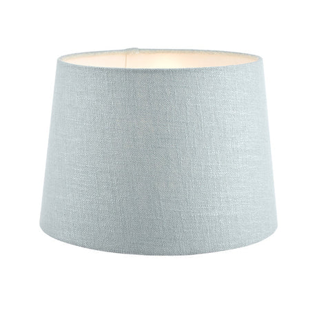 Laura Ashley Bacall Linen Empire Drum Shade Duck Egg Blue 30cm/12 inch –  from Amos Lighting + Home