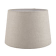 Laura Ashley Bacall Linen Empire Drum Shade Silver 20cm/8 inch –  from Amos Lighting + Home