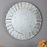 Laura Ashley Capri Small Round Bevelled Mirror 60cm –  from Amos Lighting + Home