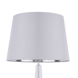 Laura Ashley Emyr Lamp Shade, Silver with Metallic Lining 40cm/16 inch –  from Amos Lighting + Home